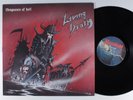 LIVING DEATH Vengeance Of Hell MAUSOLEUM LP VG+ belgium w/ lyric sheet insert n