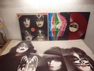 Kiss – Dynasty 70s LP MINT- (Red Translucent) + Poster, Glam - Hard Rock Rarity