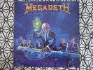 MEGADETH Rust In Peace LP 1990 ORIGINAL NEAR MINT INNER SLEEVE TRASH METAL