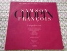 ORIGINAL french SAMSON FRANÇOIS/Chopin/unique récital/Columbia saxf 181 stéréo