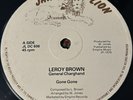 Leroy Brown Gone Gone 12” Jah Lion Records JL DC 606 Rare Roots Reggae Dub Vinyl