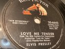ELVIS PRESLEY Love Me Tender & Anyway You Want Me 78 RPM 20-6643 in Orig. Sleeve