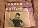 MANON 70 BO 45t rare SERGE GAINSBOURG NEW DELIRE jerk pop  Catherine Deneuve