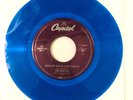 rare BEATLES Juke Box Only  - WHILE MY GUITAR GENTLY WEEPS mint BLUE VINYL xmas