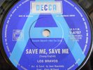 LOS BRAVOS ROCK FREAKBEAT RARE OZ A-LABEL DECCA-45 DEMO 