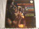 LP - RAY CHARLES -GENIUS + SOUL = JAZZ - STEREO -ORANGE LABEL- NM