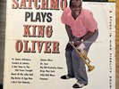 LOUIS ARMSTRONG - SATCHMO PLAYS KING OLIVER - AUDIO FIDELITY ORIG PRESSING - VG+