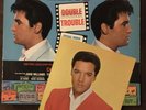 ELVIS PRESLEY Double Trouble - 1967 First Press Stereo RCA LP w/ Photo -
