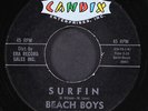 BEACH BOYS: surfin / luau CANDIX 7