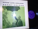 BENNY GOLSON GONE WITH GOLSON NEW JAZZ 8235 PURPLE LABEL DG MONO OR.
