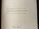 BRUNG TO EWE BY PAUL + LINDA McCARTNEY DJ PROMO + BOTH LETTERS ON APPLE RECORDS