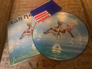 Iron Maiden Seventh Son PICTURE DISC + Banner Rare Original UK LP