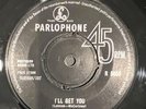 Original 1963 1st UK Pressing Parlophone The BEATLES She Loves You KT Tax Code