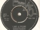 BARBARA RANDOLPH I Got A Feeling TAMLA MOTOWN TMG NORTHERN SOUL UK 45