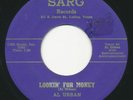 AL URBAN - Lookin' For Money - SARG - Country Bopper C&W 45