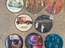 7” Picture Discs Vinyl Records X 8 (Madness, Liquid Gold, Waterfront, Thunder)
