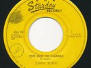 SONNY BURNS - Too Hot To Handle - STARDAY - Country Bopper 45