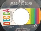 Rare Soul Crossover Funk 45 - Larry Davis & The Marvels - The Magic Is Gone VG++