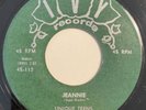 * UNIQUE TEENS Jeannie / At The Ball RARE DOO WOP R&B Ivy 45 Hear