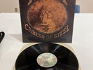 RUSH Caress of Steel SRM-1-1046 LP orig  1975 gatefold vinyl VG++ Master Disk