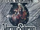 VERNON SOLOMON Texas Breakdown 1978 LP Bluegrass TX Fiddle 70s Davis Unlimited