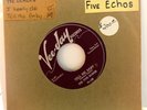 RARE The FIVE ECHOS Tell Me Baby / I Really Do VEE Jay RED Wax DOO WOP Soul 45