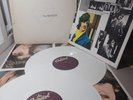 THE BEATLES WHITE ALBUM 2LP VG+ WHITE VINYL SEBX11841 w/ Band Photos & Poster