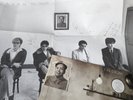 JAPAN UK Original LP  Signed Poster JANSEN KARN BARBIERI TIN DRUM David Sylvian