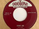 Doo Wop R&B 45 THE SAIGONS Honey Gee/You're Heavenly Dootone HEAR Rare Orig. Ex