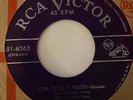 Mambo Latin Jazz 45 DON TOSTI Don Tosti y Prado/Dancero RCA Victor RARE Hear