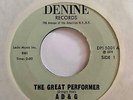 Sweet Soul 45 AD&G The Great Performer/Check Out Your Friends Denine HEAR