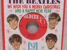 BEATLES WE WISH YOU A MERRY CHRISTMAS 1964 SLEEVE ORIG LOVE ME DO RED LABEL M-