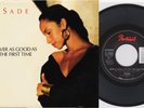 Sade – Never As Good As The First Time / Keep Hanging On RARE 1986 Portrait EXC