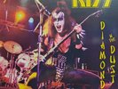 KISS - DIAMONDS IN THE DUST  vinyl LP, colored wax VARIOUS 70's live performance