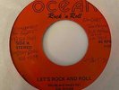Private Metal Hard Rock 45 OCEAN Let's Rock And Roll/My Way HEAR Rare '84 L.A.
