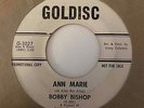 Teener w/ Group 45 BOBBY BISHOP Ann Marie/Santa Claus (Don't Pass Me By) Goldisc