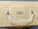 Vintage Capitol Records Case  With Vintage Vinyl 35 45's Records In It