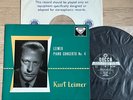 KURT LEIMER Piano Concerto No.4 - UK 1958 ED1 WBG 1K/1E  DECCA SXL 2100 MINT
