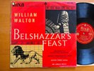 William Walton *COMPOSER SIGNED* + Adrian Boult Belshazzar's Feast Nixa NLP 904