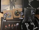 Cirith Ungol Forever Black Deluxe Box Vinyl Double CD Slipmat, Flag, Patches