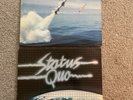 Status Quo Just Supposin Vinyl LP - Signed & Rockin All Over The World LP