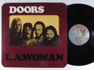 DOORS L.A. Woman ELEKTRA LP embossed window cover o