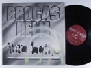 BROCAS HELM Into Battle FIRST STRIKE LP VG++ with lyric sheet insert o