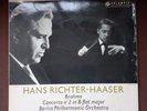 BRAHMS PIANO No2 RICHTER HAASER KARAJAN VINYL LP COLUMBIA SAX 2328 STEREO EX B/G