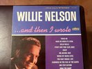 WILLIE NELSON AND THEN I WROTE LP RECORD Vinyl STEREO ORIGINAL LST 7239 NRMINT