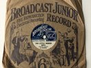 Ten Little Boys, 80 RPM shellac 6” record Broadcast Junior 1920’s Nursery Rhyme