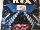 KIX- Blow My Fuse SEALED Original 1988 US 1st Press Vinyl W/ Hype Sticker