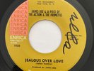 JAMES DEE & A PIECE OF THE ACTION - Jealous Over Love RARE SWEET SOUL 45 Enrica