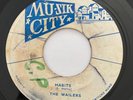 THE WAILERS - Habits / RARE MUSIK CITY JA PRESS 45 Ska
