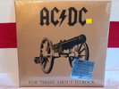 AC/DC For Those About To Rock - 2003 Reissue 180 Gram- Hype Sticker 